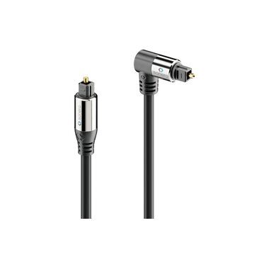 sonero - Audio-Kabel Toslink - Toslink 3 m, Schwarz, One Size