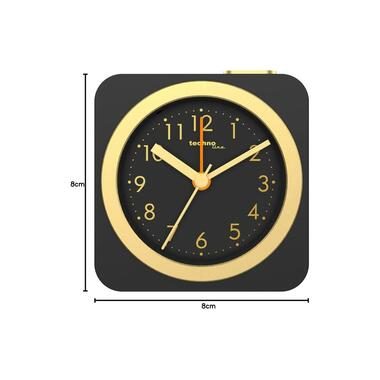 Technoline Wecker analog Modell C Gold