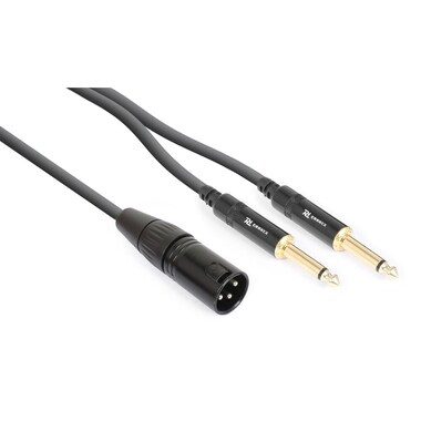 PD Connex CX56-3 XLR 3 Pole, male - Klinke 6.3 mm, male 3 m