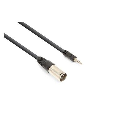 Vonyx - XLR – 3,5 mm, Schwarz, One Size