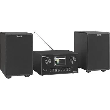 Imperial Micro-HiFi Anlage Dabman i310 CD Schwarz