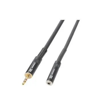 PD-Connex - CX90-1 Klinke 3,5mm, male - Klinke 3,5mm, female 1.5 m, Schwarz, One Size