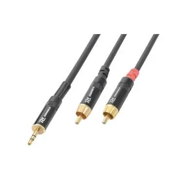 PD Connex CX85-6 Klinke 3.5 mm, male - Cinch 6 m