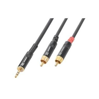 PD Connex CX85-1 Klinke 3.5 mm, male - Cinch 1.5 m