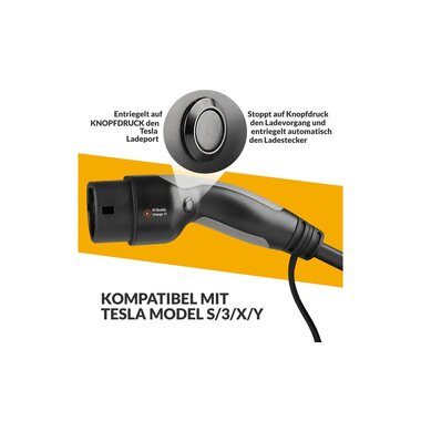 EV Buddy Ladekabel Charge 11 Tesla Edition Typ 2 11 kW, 10 m