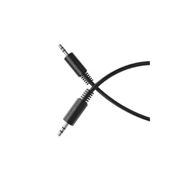 HDSupply Audio-Kabel 3.5 mm Klinke - 3.5 mm Klinke 1.5 m, Schwarz