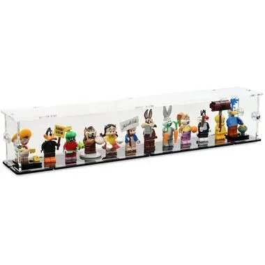 iDisplayit Baukasten Acryl-Display für 12 LEGO-Minifigur