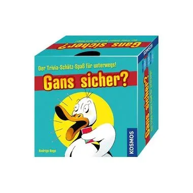 Kosmos Kartenspiel Gans sicher?