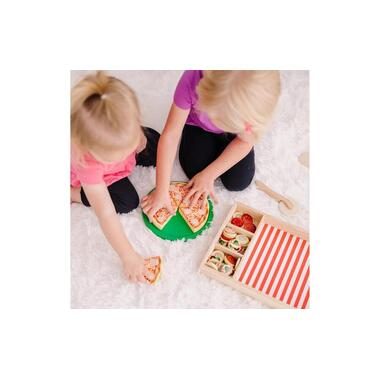 Spinmaster Melissa und Doug Pizza Party Holzspielset