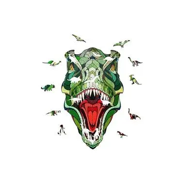 Eco Wood Art Holz-Puzzle T-Rex 129 Teile
