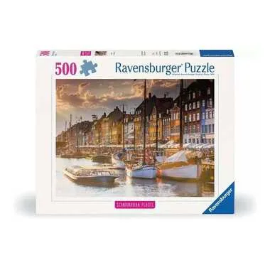 Ravensburger Puzzle Sonnenuntergang in Kopenhagen 500 Teile