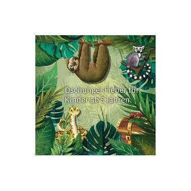 Kosmos - EXIT Kids Rätselspass im Dschungel, deutsch, Multicolor