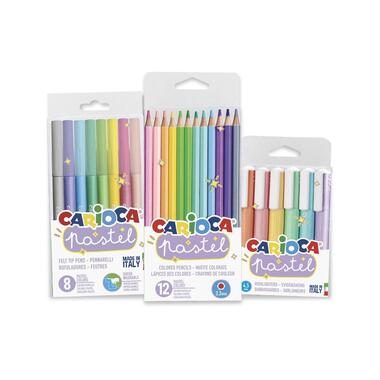Carioca Set Pastell 26 Stück, Mehrfarbig