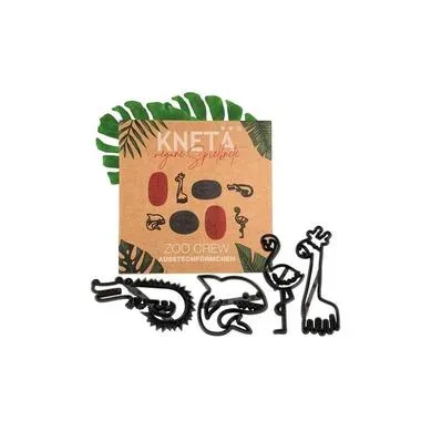 KNETÄ Ausstechförmchen 2D Zoo Crew