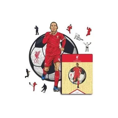 Iconic Puzzle Holz-Puzzle Virgil Van Dijk S, 150 Teile
