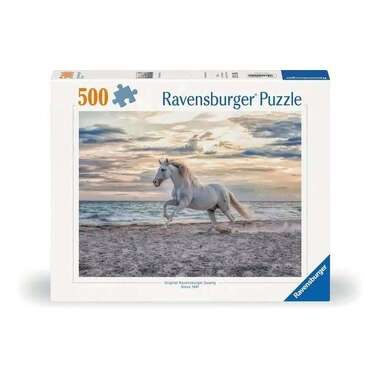 Erwachsenenpuzzle 500 Teile - Pferd am Strand