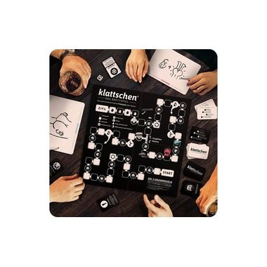 DENKRIESEN - klattschen® - Trinkspiel - DAS BRETTSPIEL - Das wahrscheinlich be