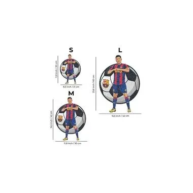 Iconic Puzzle Puzzle FC Barcelona – Robert Lewandowski