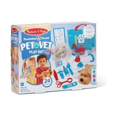 Melissa & Doug - Tierarzt Spielset, Multicolor