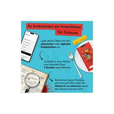 Gourmet Criminelle Partyspiel Skandal im Schlosshotel