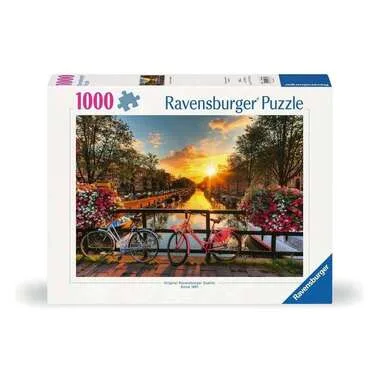 Erwachsenenpuzzle 1000 Teile - Fahrräder in Amsterdam - Bestseller