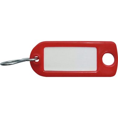 RIEFFEL Schl&uuml;ssel-Anh&auml;nger 8034FS ROT rot 100 St&uuml;ck
