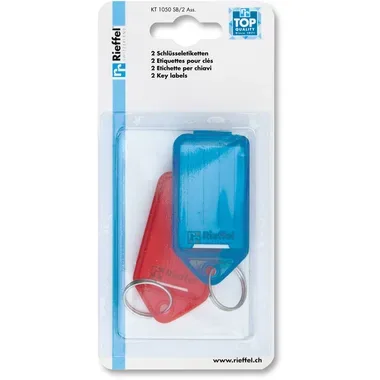 RIEFFEL Schl&uuml;sselschilder KT1050SB/2 A 53x31mm 2 St&uuml;ck