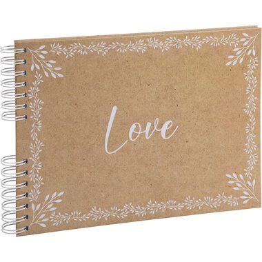 EXACOMPTA Spiralalbum 32x22cm 16234E weiss 50 Seiten
