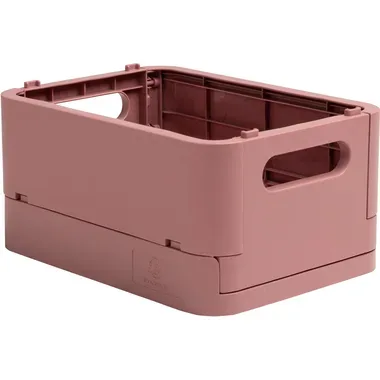 EXACOMPTA Klappbox Skandi A6+ 27038D Mini altrosa 185x35x135mm