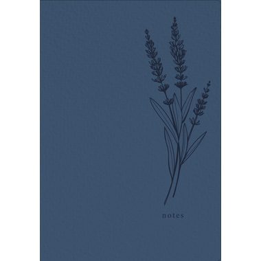 NATUR VERLAG Notizbuch Crushpaper A5 11001N Lavendel Mono, dotted
