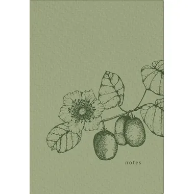 NATUR VERLAG Notizbuch Crushpaper A5 11007N Kiwi Mono, dotted