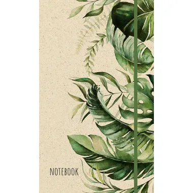 NATUR VERLAG Notizbuch Hardcover 13x21cm 10900N Jungle, blanko
