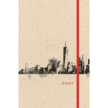 NATUR VERLAG Notizbuch Hardcover 13x21cm 10910N Skyline, blanko