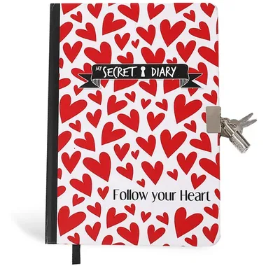 ROOST Tagebuch Follow your heart XL1821B Follow your heart, dotted
