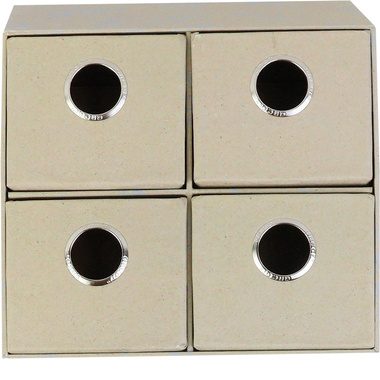 ANCOR Schubladen Box 116168 ECOLOGIQUE, 4 Schubladen