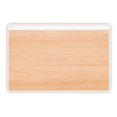 CEP Schreibunterlage 58.5x38.5cm 1008001021 weiss/buche