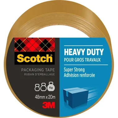 SCOTCH Verpackungsband 48mmx20m C5020D-R heavy duty, braun