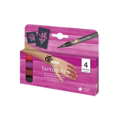 I AM CREATIVE Tattoo Pen Set CKH62170 Tribals 4er Set