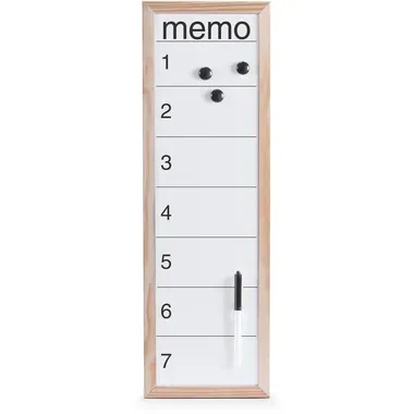 ZELLER Magnettafel Memo 20x60 cm 11576 natur