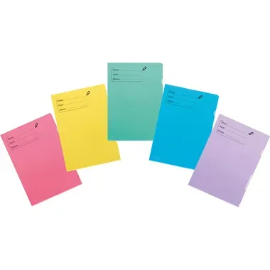 KOLMA Sichtmappe Fashion Schule 59.904.19 A4 assortiert 10 St&uuml;ck