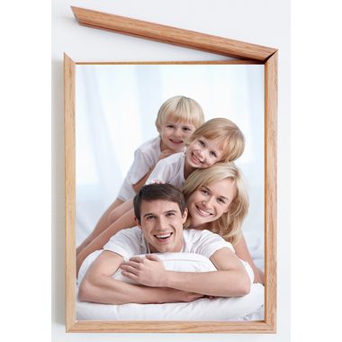 DEBEX Wechselrahmen 21x29,7cm H3201V210297 Holz, magnetisch Eiche