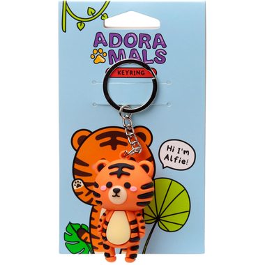 ROOST Schl&uuml;sselanh&auml;nger 6cm KEY280 Tiger