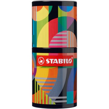STABILO Fineliner Point 88 Arty 0.4mm 88/45-2-20 Metalletui,rund 45 St&uuml;ck