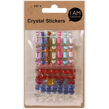 I AM CREATIVE Crystalstickers 6000.25 assortiert 337 St&uuml;ck