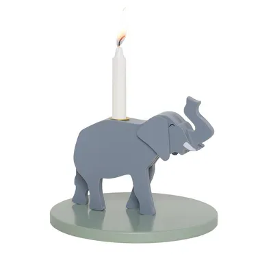 JABADABADO Geburtstagsdekoration 15x15cm T299 Elefant