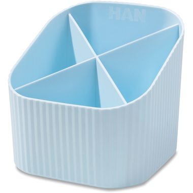 HAN Stiftek&ouml;cher Re-X-LOOP 17238-884 pastellblau 4 F&auml;cher