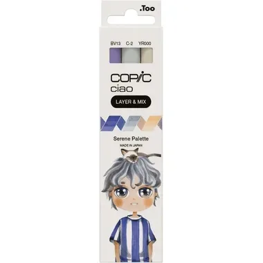 COPIC Marker Ciao 220750310 Serene Palette 3 St&uuml;ck