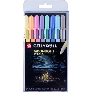 SAKURA Gelly Roll 0.50mm POXPGBMOO8 Moonlight Pastel 10 St&uuml;ck