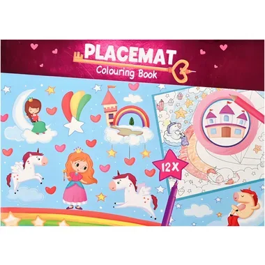 ROOST Malblock Tischset 30x42cm SC830 2 St&uuml;ck assortiert