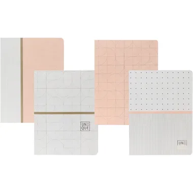 ANCOR Notizheft A4 121865 Unique, liniert 48BL